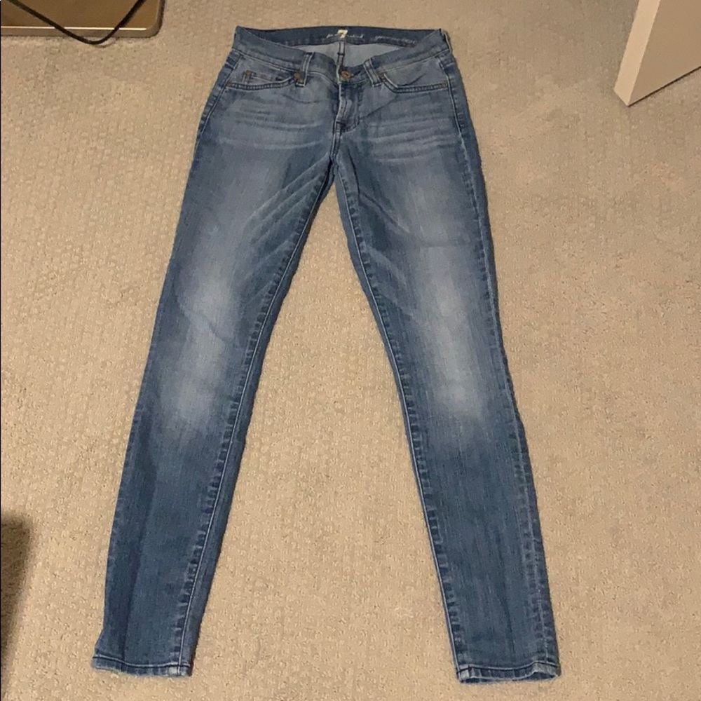 7 for all mankind skinny jeans